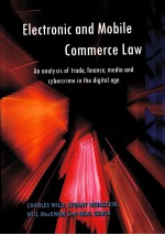 ELECTRONIC <em>AND</em> <em>MOBILE</em> COMMERCE LAW
