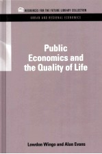 Public Economics and the <em>Quality</em> <em>of</em> <em>Life</em>