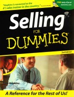 Selling for dummies <em>2nd</em> <em>Edition</em>