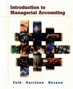 <em>Introduction</em> to managerial accounting