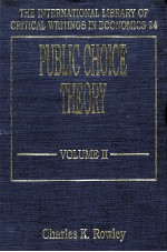Public choice theory volumeⅡ the ch<em>a</em>r<em>a</em>cteristics of politic<em>a</em>l equilibrium