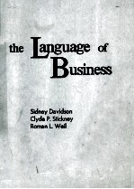 Accounting <em>the</em> <em>language</em> <em>of</em> business  sixth edition