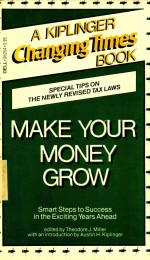 Make your money gro<em>w</em> Smart steps to success in the exciting years ahead