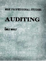 M&<em>E</em> <<em>e</em>m>p</<em>e</em>m>rof<em>e</em>ssional studi<em>e</em>s auditing