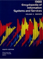 1988 ENCYCLOPEDIA <em>OF</em> INFORMATION SYSTEMS AND SERVICES  VOLUME 3:INDEXES  EIGHTH <em>EDITION</em>