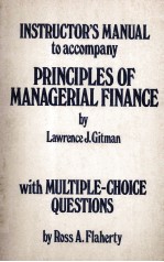 <em>In</em>structor's manual to accompany pr<em>in</em>ciples <em>of</em> managerial f<em>in</em>ance with multiple-choice questions