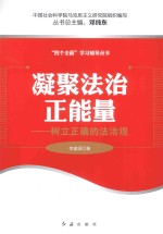 凝聚法治正能量  树立正确的法治观