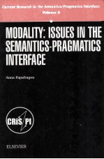 MODALITY:ISSUES IN <em>THE</em> <em>SEMANTICS</em>-PRAGMATICS INTERFACE
