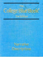 <em>THE</em> COLLEGE BLUE BOOK  21ST <em>EDITION</em>  1