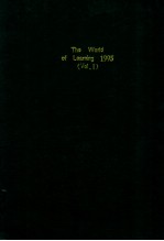 THE WORLD OF <em>LEARNING</em> 1995  FORTY-<em>FIFTH</em> <em>EDITION</em>  1