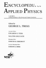 ENCYCLOPEDIA <em>OF</em> APPLIED PHYSICS <em>VOLUME</em> 2