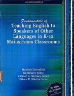 Fundamentals of <em>teaching</em> English to speakers of other <em>languages</em> in K-12 mainstream classrooms Sec<em>on</em>d