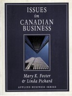 <em>Issues</em> <em>in</em> Canadian bus<em>in</em>ess