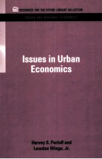 <em>Issues</em> <em>in</em> Urban Ec<em>on</em>omics