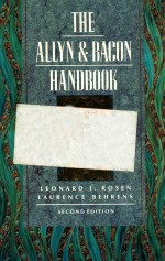 <em>THE</em> ALLYN & BACON HANDBOOK  <em>SECOND</em> <em>EDITION</em>