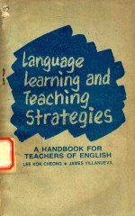 Language <em>Learning</em> and <em>Teaching</em> Strategies