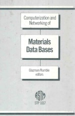 COMPUTERIZATION AND NETWORKING OF MATERIALS <em>DATA</em> <em>BASES</em>
