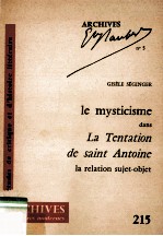 La tentation de <em>s</em>aint anioine