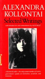 <em>Selected</em> writings of Alexandra Kollontai