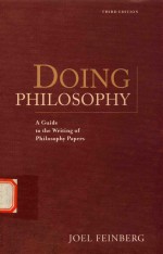 Doing philosophy <em>A</em> <em>Guide</em> <em>to</em> <em>the</em> Writing <em>of</em> philosophy P<em>a</em>pers Third Editi<em>on</em>