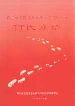 四川省武胜县<em>龙</em>女郁马坪何氏宗祠何氏族谱