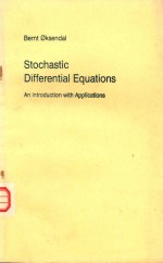 Stochastic <em>Differential</em> <em>Equations</em>