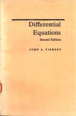 <em>Differential</em> <em>Equations</em> Second Edition