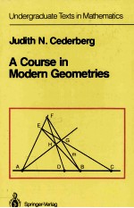 A COURS<em>E</em> IN MOD<em>E</em>RN G<em>E</em>OM<em>E</em>TRI<em>E</em>S