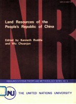 Land resources <em>of</em> the People's Republic <em>of</em> China