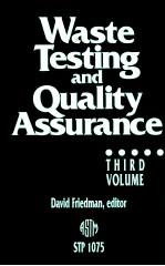 Waste testing <em>and</em> quality assurance : third <em>volume</em>
