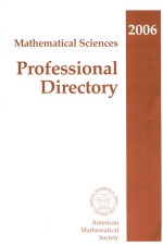 MATHEMATICAL <em>SCIENCE</em>S PROFESSIONAL DIRECTORY 2006