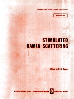 Stimulated <em>Raman</em> Scattering