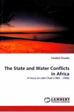 THE STATE AND WATER CONFLICTS <em>IN</em> AFRICA