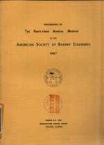 Proceedings <em>of</em> the forty - first annual meeting <em>of</em> the american society <em>of</em> bakery engineers 1967