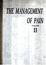 THE MANAGEMENT <em>OF</em> PA<em>IN</em>  SECOND EDITION   <em>VOLUME</em> 2