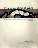 <em>C</em>OMMUNI<em>C</em>ATING AT WORK 7TH EDITION