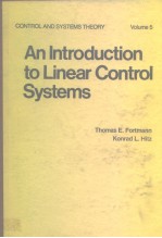 <em>An</em> <em>Introduction</em> to <em>Linear</em> Control Systems
