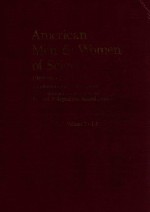 AMERICAN MEN & WOMEN <em>OF</em> SCIENCE  1989-90·17TH <em>EDITION</em>  VOLUME 7·T-Z