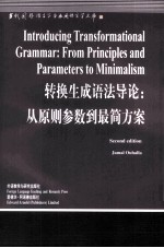 INTRODUCING TRANSFORMATIONAL GRAMMAR:FROM <em>PRINCIPLES</em> AND PARAMETERS TO MINIMALISM SECOND EDITION