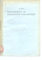 ME<em>A</em>SUREMENT OF TR<em>A</em>NSISTOR <em>P</em><em>A</em>R<em>A</em>METERS