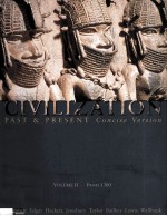 CIVILIZATION PAST & PRESENT CONCISE VERSION <em>VOLUME</em> <em>2</em> FROM 1300