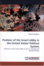 position <em>of</em> the israel lobby <em>in</em> the united states' political system
