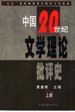 中国20世纪文学理论批评史  下