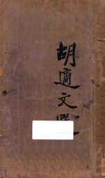 <em>胡适</em>文选  第3版