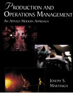 <em>PRODUCTION</em> <em>AN</em>D OPEARTIONS M<em>AN</em>AGEMENT:<em>AN</em> APPLIED MODERN <em>APPROACH</em>