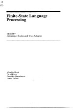 <em>Fi</em>nite-Staqte Language Procesing