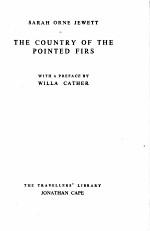 <em>THE</em> COUNTRY OF <em>THE</em> POINTED FIR<em>S</em>