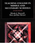 TEACHING <em>ENGLISH</em> IN MIDDLE AND SECONDARY <em>SCHOOLS</em> SECOND EDITION