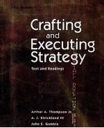 CR<em>A</em>FTING <em>A</em>ND EXECUTING STR<em>A</em>TEGY:<em>TEXT</em> <em>A</em>ND RE<em>A</em>DINGS FOURTEENTH EDITION