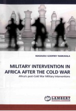 MILITRY <em>IN</em>TERVENTION <em>IN</em> AFRICA <em>AFTER</em> THE COLD WAR